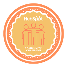 HubSpot Community Champion Logo